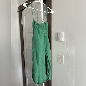 Zara Green Midi dress